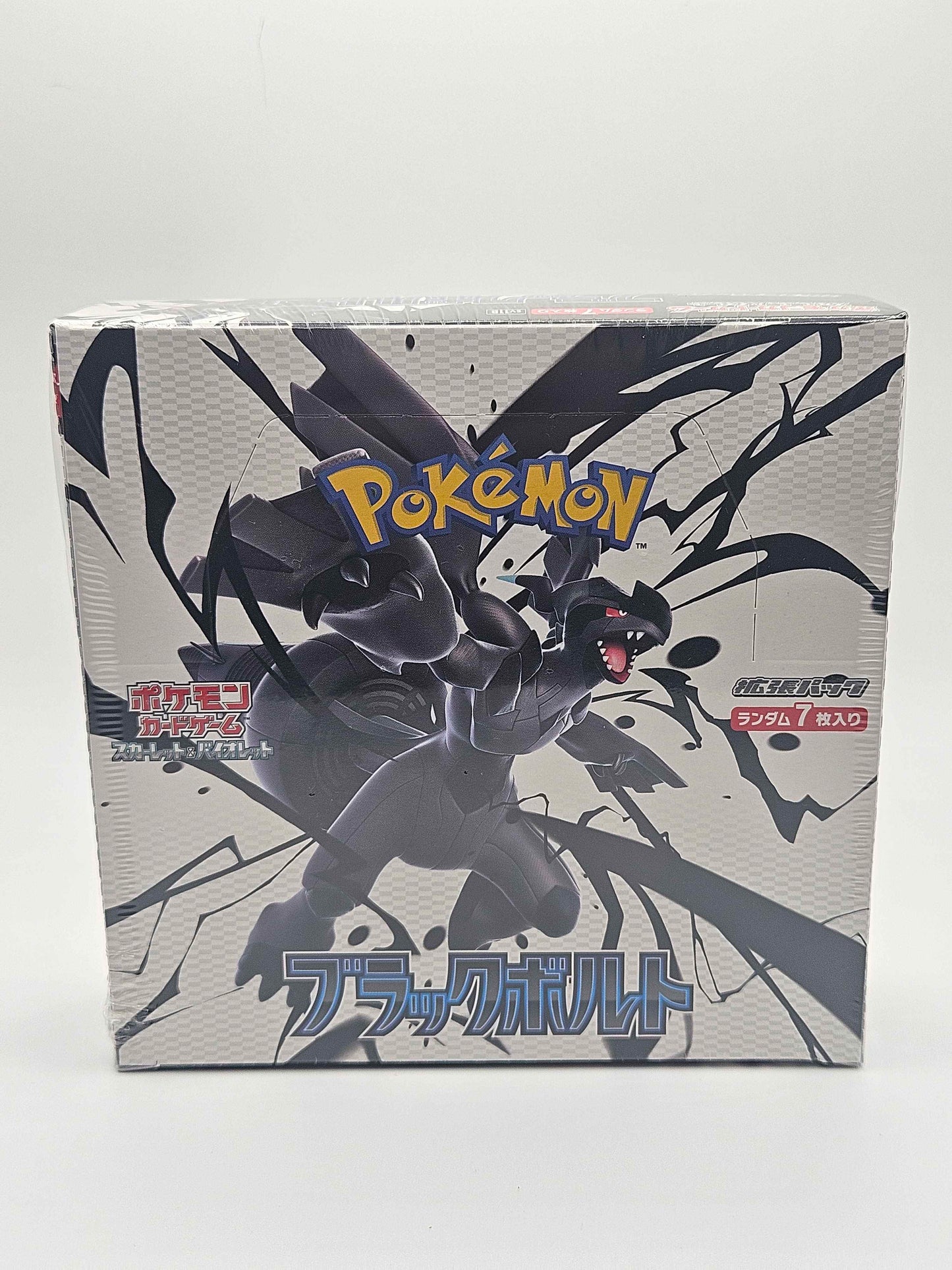 Pokémon TCG Scarlet & Violet – Black Bolt Booster Box (Japanese Sealed)