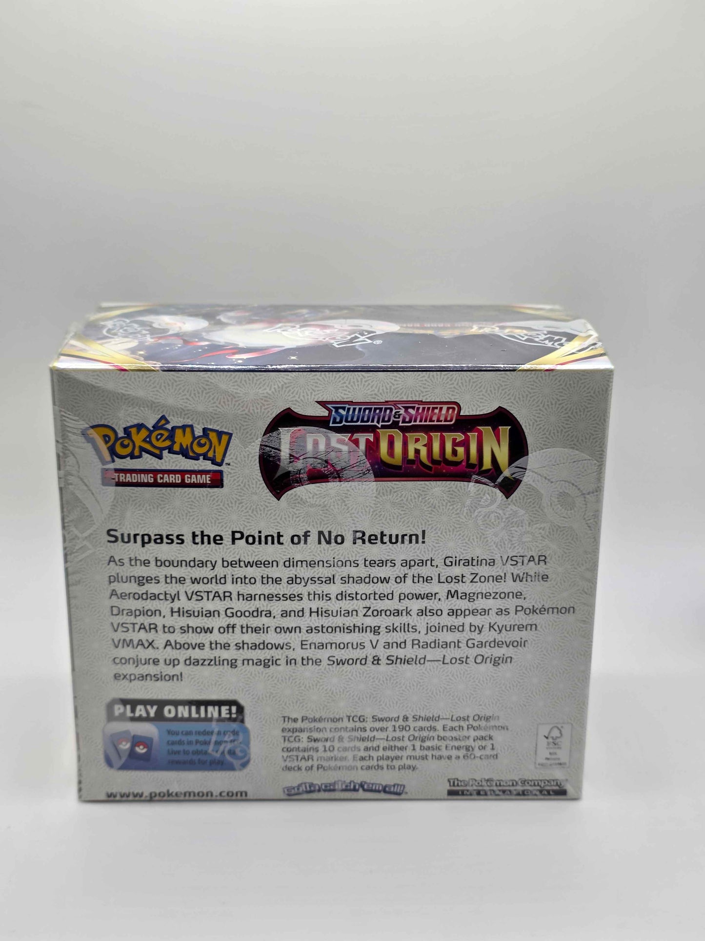 Pokémon TCG Sword & Shield – Lost Origin Booster Box (English, Sealed)