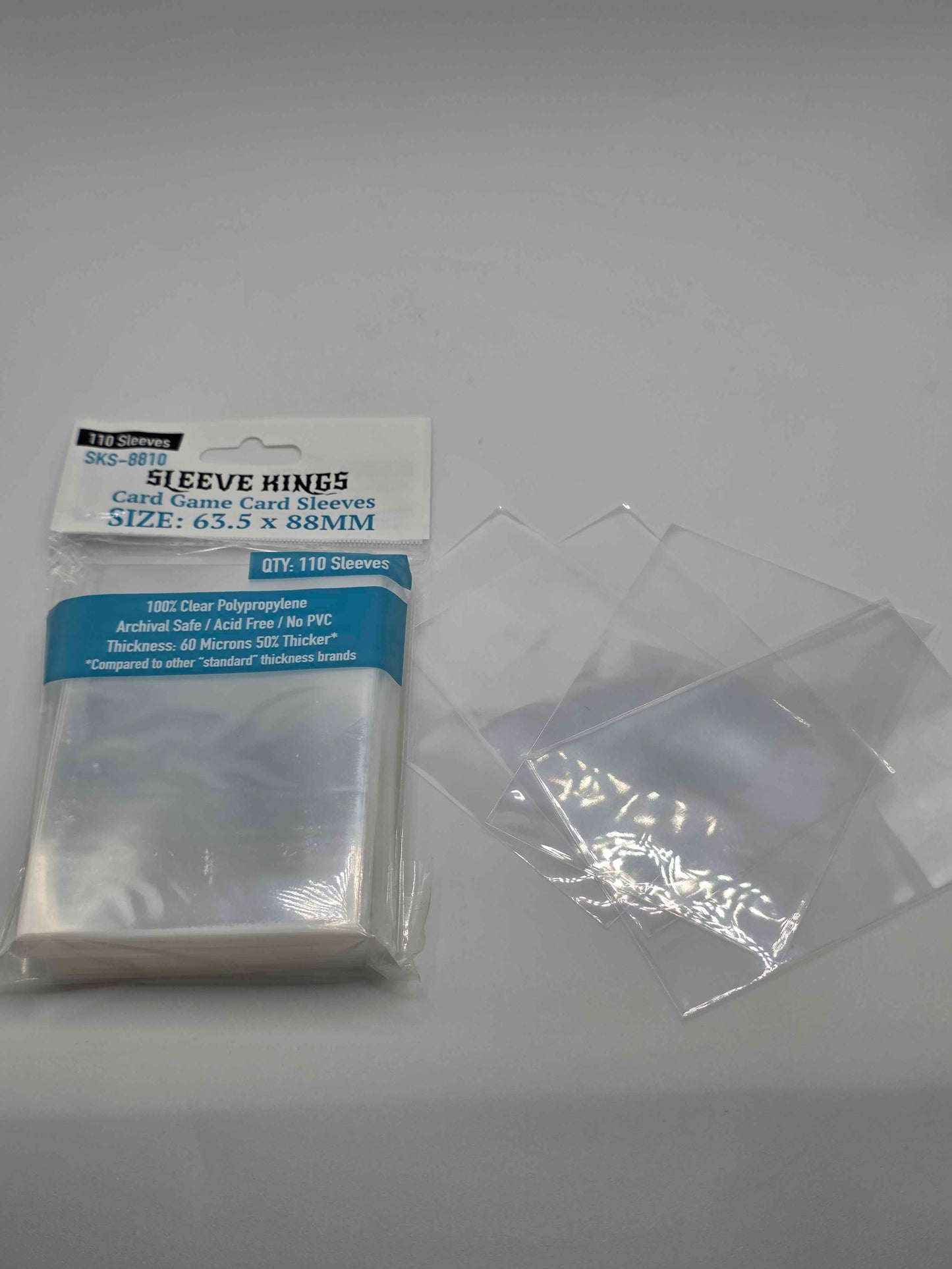 Sleeve Kings – Card Game Sleeves (110 Count, 63.5×88mm)