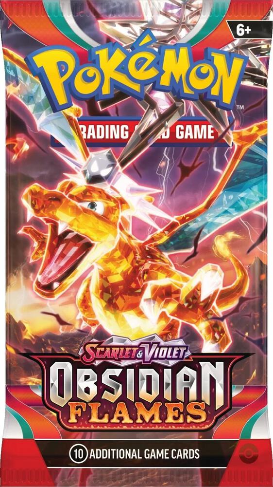 Obsidian Flames – English Booster Pack (Sealed)