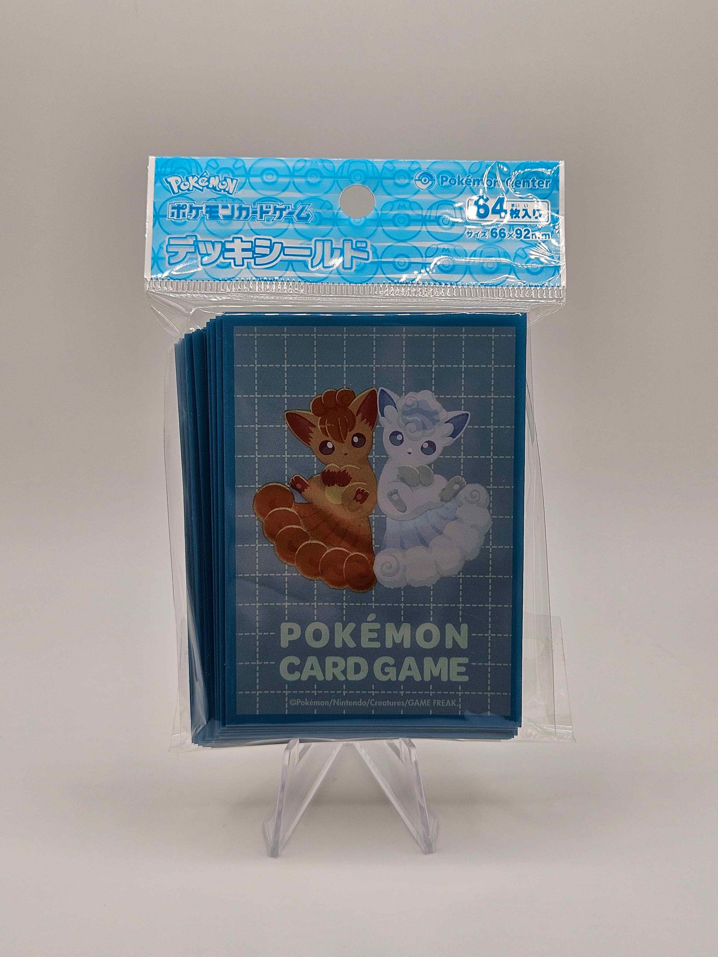Pokémon Center Japan – Vulpix & Alolan Vulpix Card Sleeves (64 Count)