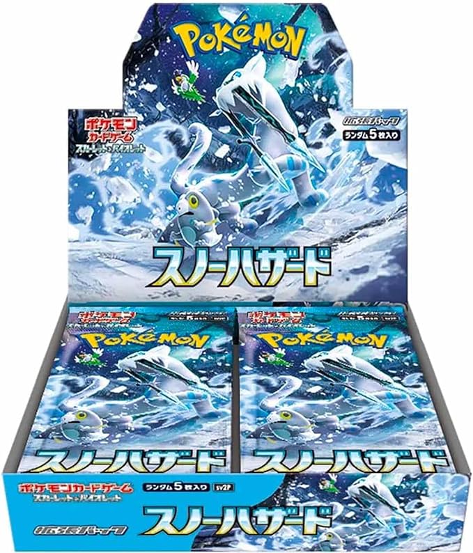 Pokémon TCG Scarlet & Violet – Snow Hazard Booster Box (Japanese Sealed)