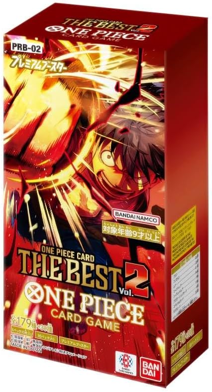 One Piece Card Game PRB-02: The Best Vol. 2 (Japanese Booster Box)