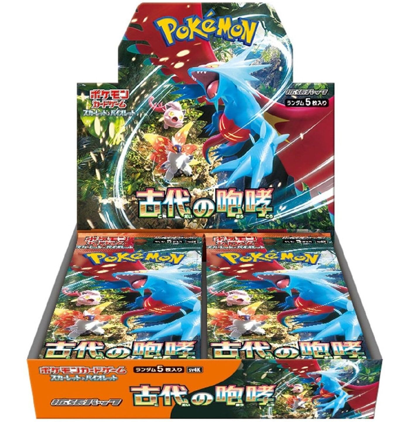 Pokémon TCG Scarlet & Violet – Ancient Roar Booster Box (Japanese Sealed)