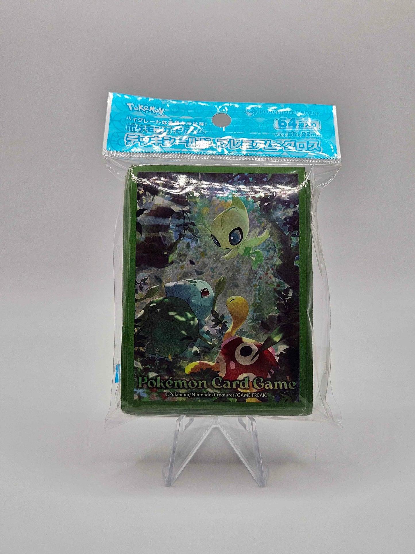 Pokémon Center Japan – Celebi Forest Card Sleeves (64 Count)