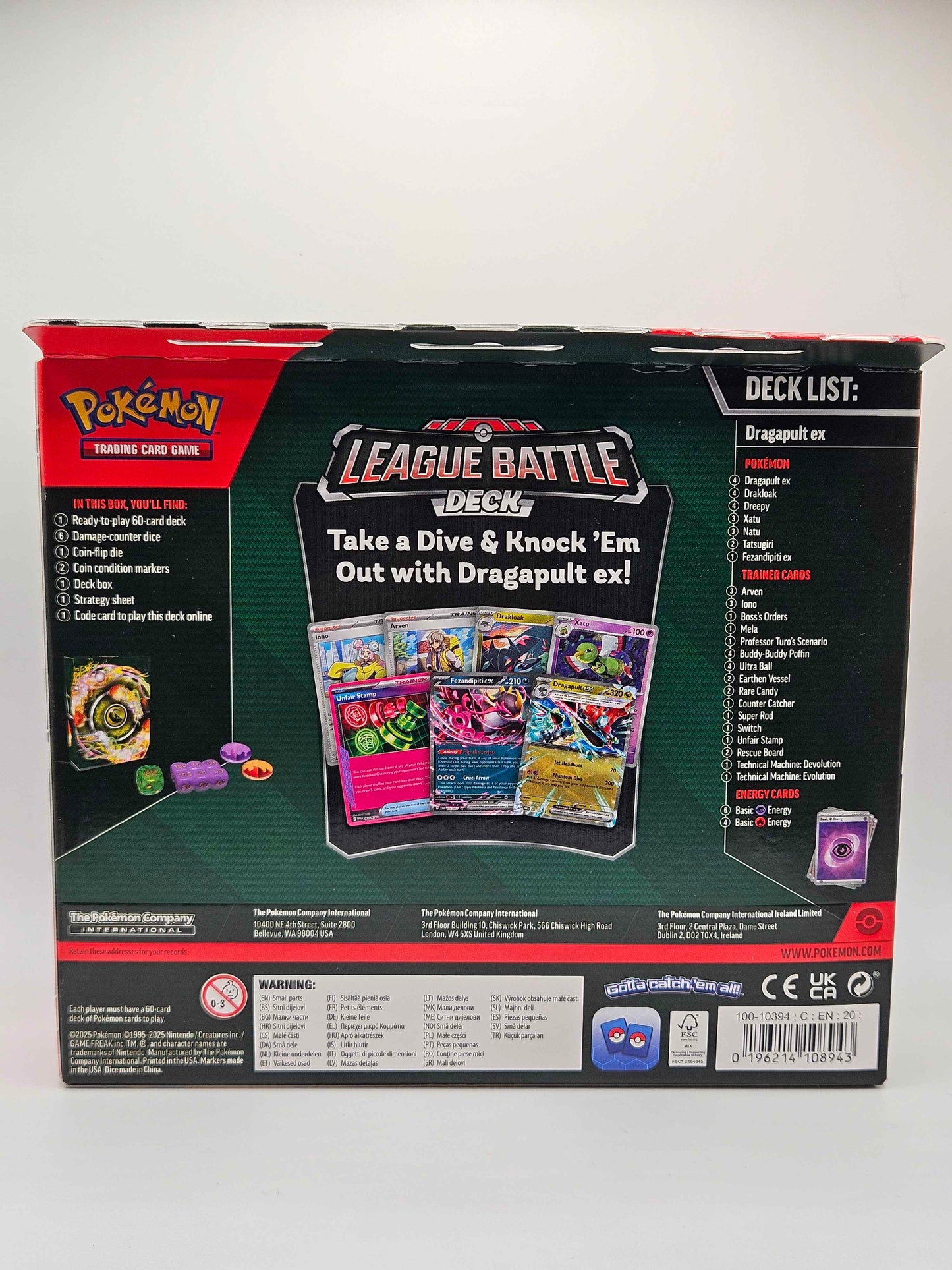 Pokémon TCG League Battle Deck – Dragapult ex