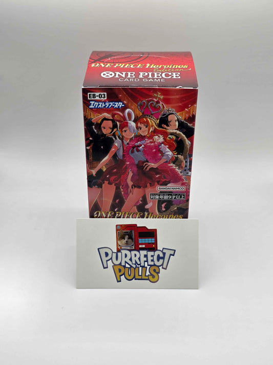 One Piece Card Game EB-03: Heroines Collection – Japanese Booster Box