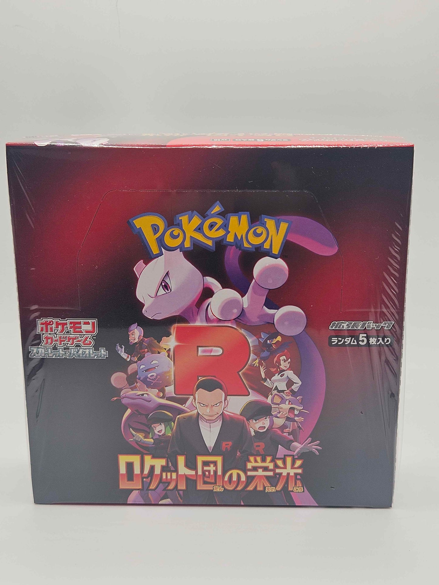Pokémon TCG Scarlet & Violet – Glory of Team Rocket Booster Box (Japanese Sealed)
