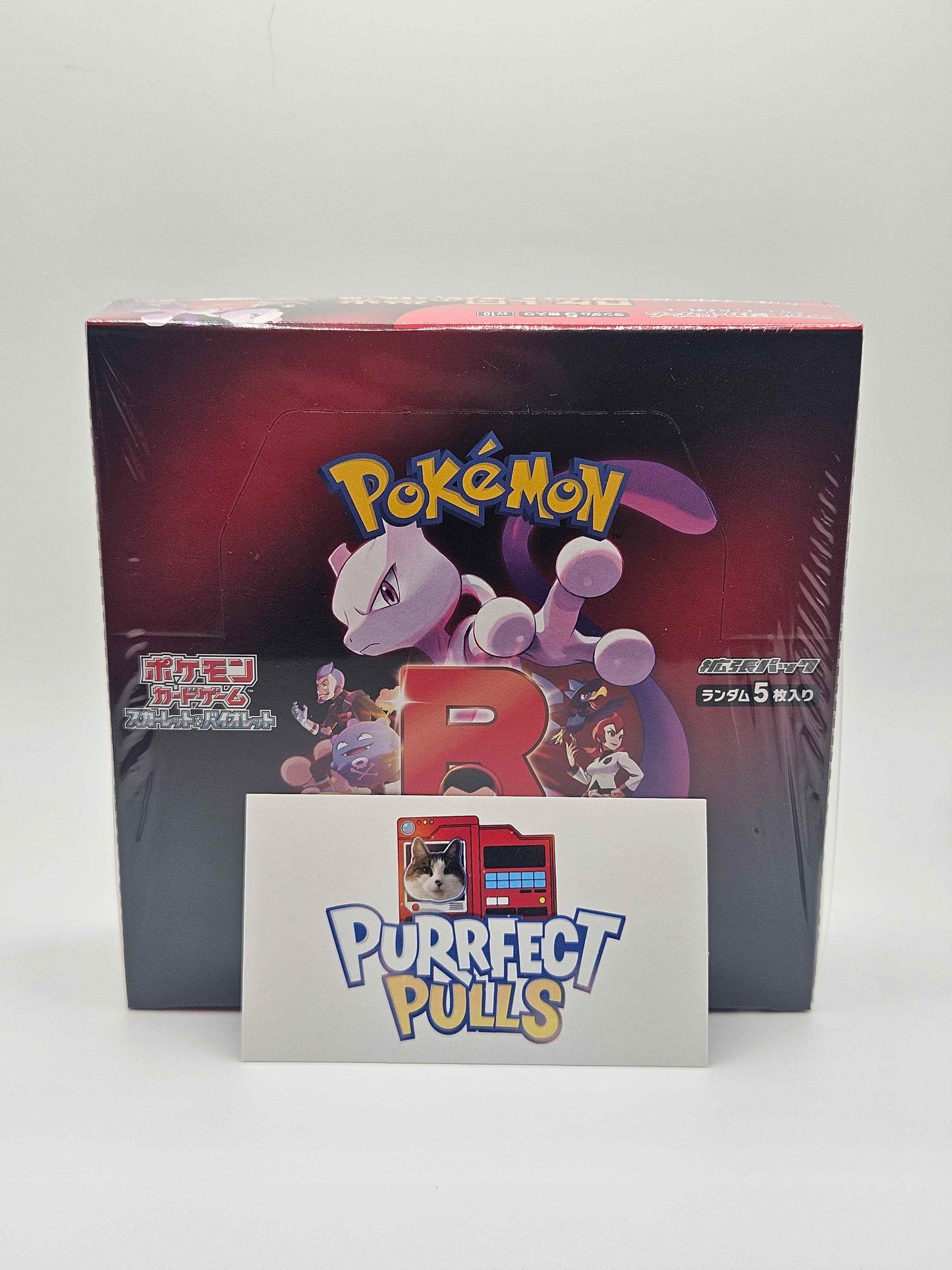 Pokémon TCG Scarlet & Violet – Glory of Team Rocket Booster Box (Japanese Sealed)