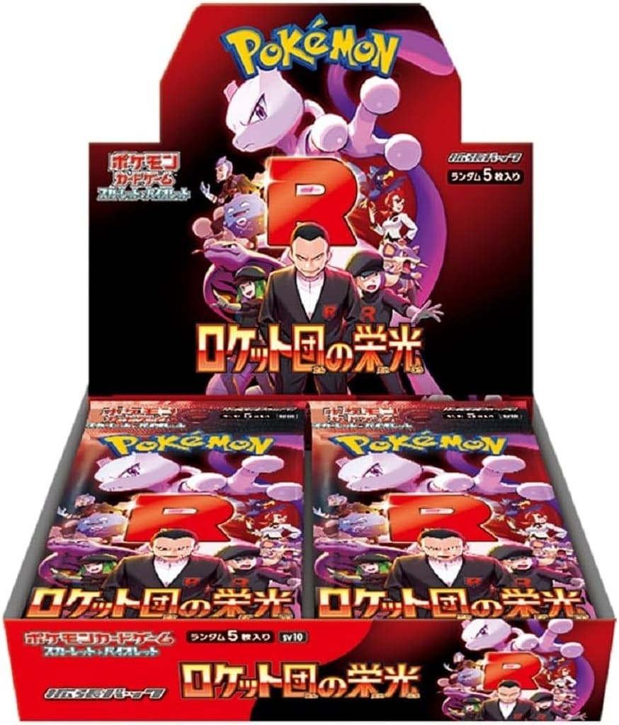Pokémon TCG Scarlet & Violet – Glory of Team Rocket Booster Box (Japanese Sealed)