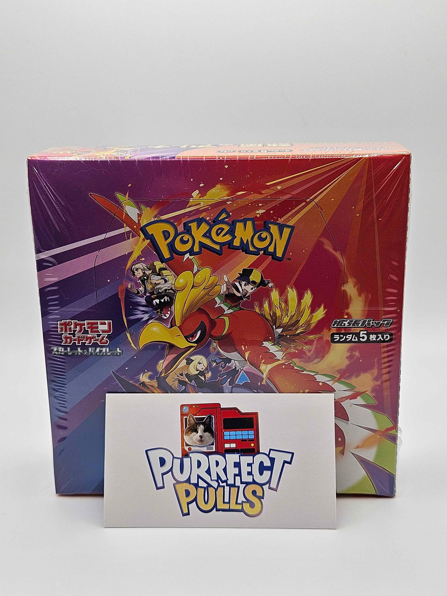 Pokémon TCG Scarlet & Violet – Heatwave Arena Booster Box (Japanese Sealed)