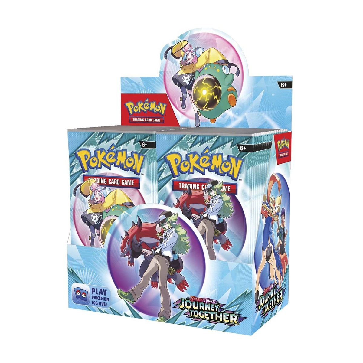 Pokémon TCG Scarlet & Violet – Journey Together Booster Box (English, Sealed, Enhanced)