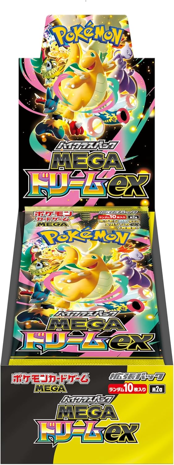 Pokémon TCG Mega – Mega Dream Booster Box (Japanese Sealed)