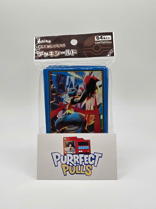 Pokémon Center Japan – Mega Lucario Card Sleeves (64 Count)