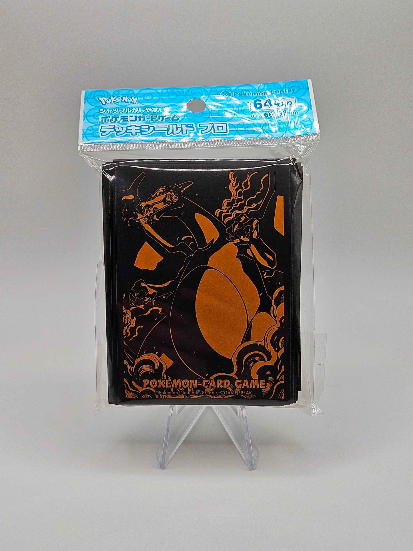 Pokémon Center Japan – Mega Charizard Silhouette Card Sleeves (64 Count)