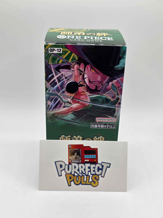 One Piece Card Game OP-12: Legacy of the Master (Japanese Booster Box)