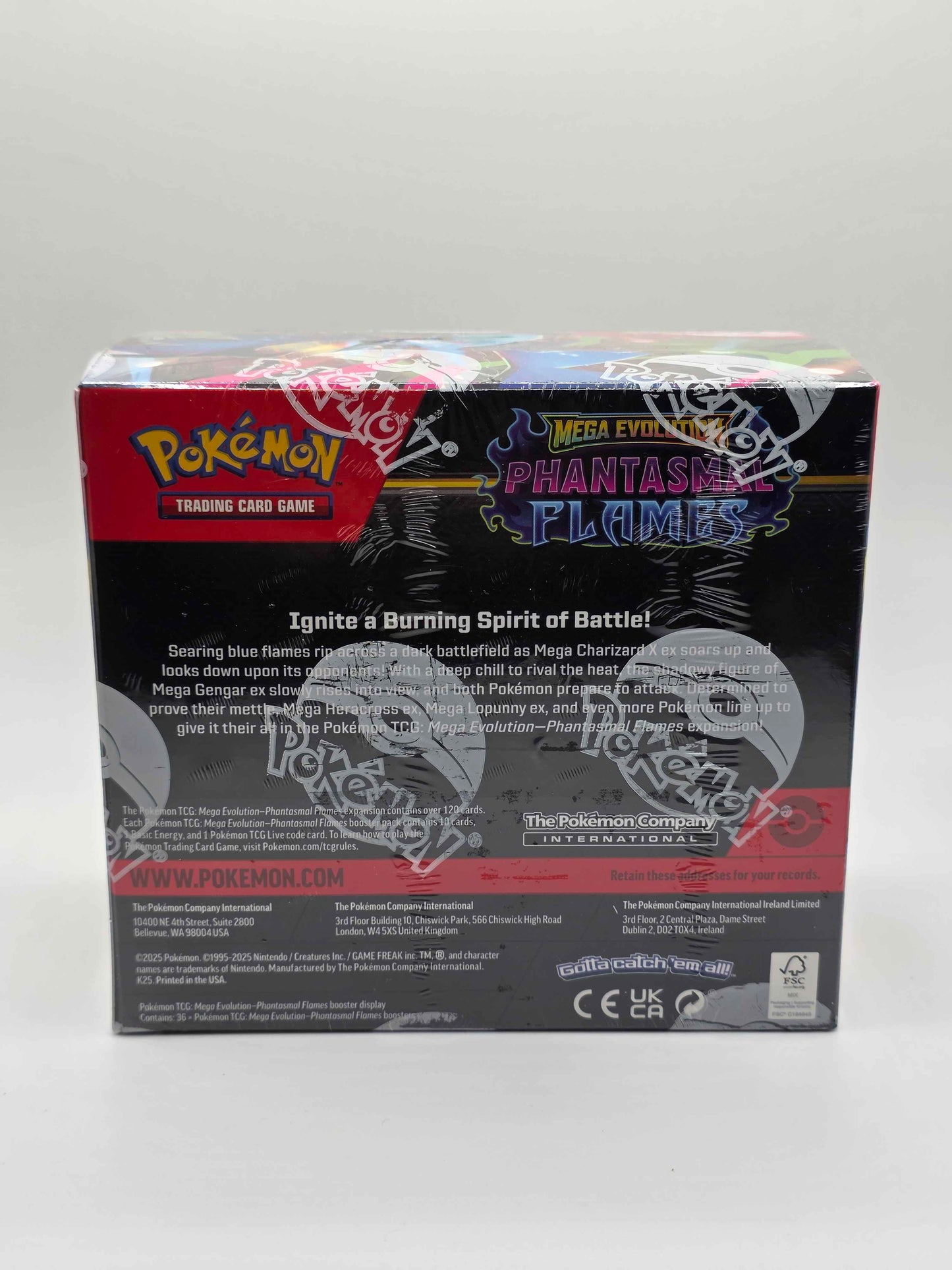 Pokémon TCG Scarlet & Violet – Phantasmal Flames Booster Box (English, Sealed)