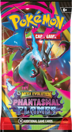 Mega Evolutions – Phantasmal Flames - English Booster Pack (Sealed)