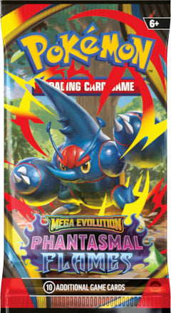Mega Evolutions – Phantasmal Flames - English Booster Pack (Sealed)