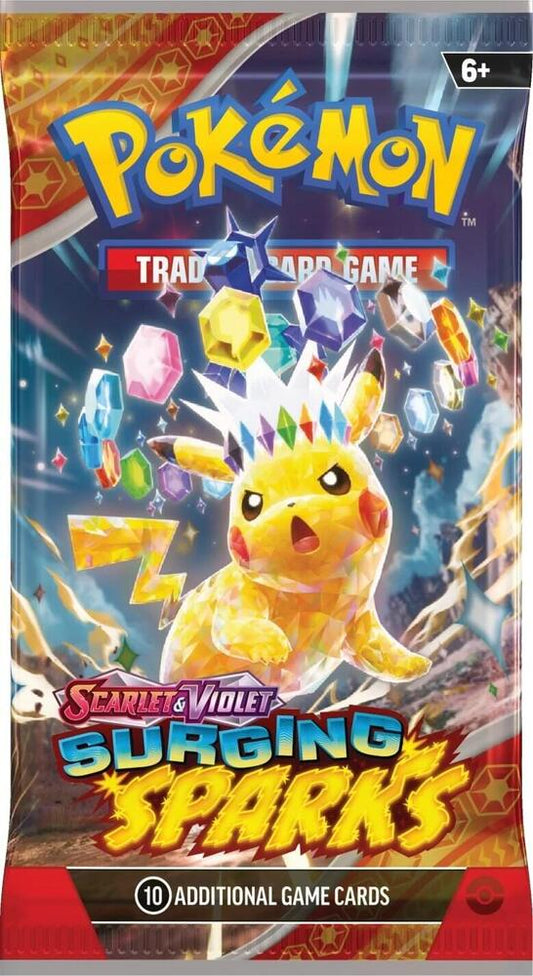 Surging Sparks – English Booster Pack (Sealed)