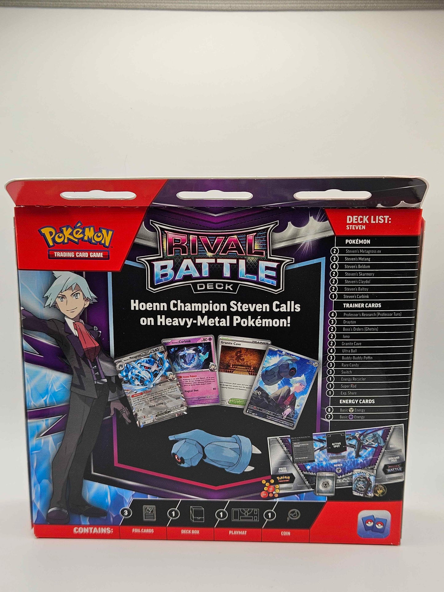 Pokémon TCG Rival Battle Deck – Steven