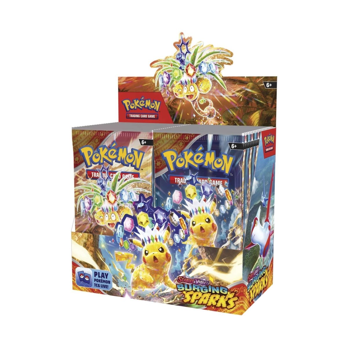 Pokémon TCG Scarlet & Violet – Surging Sparks Booster Box (English, Sealed)