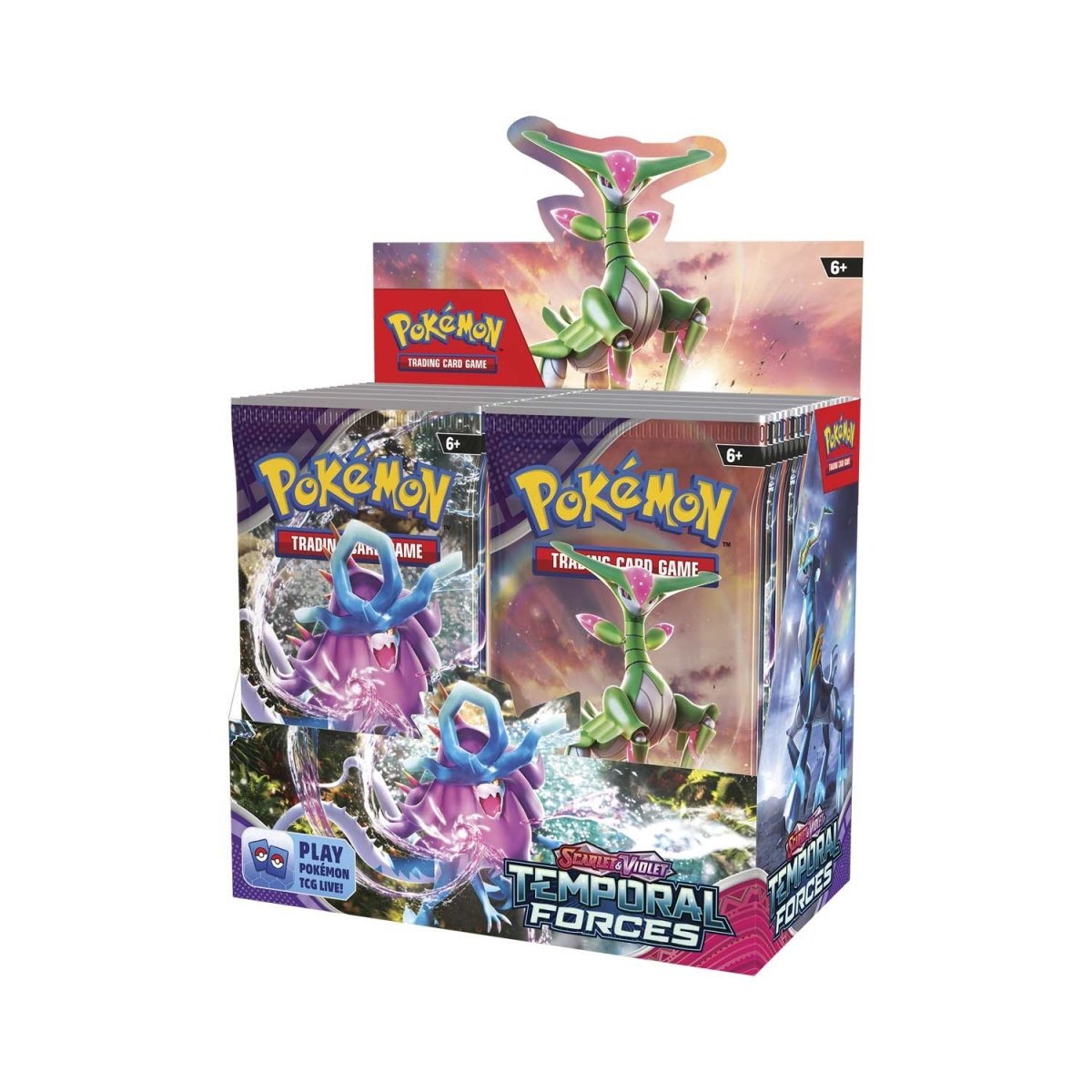 Pokémon TCG Scarlet & Violet – Temporal Forces Booster Box (English, Sealed)