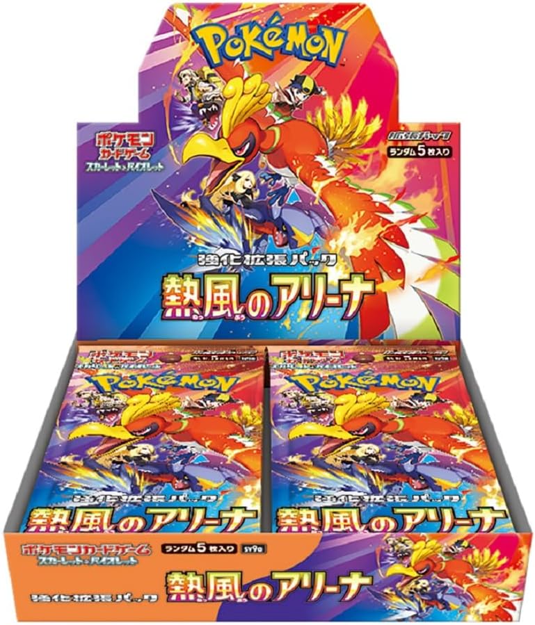 Pokémon TCG Scarlet & Violet – Heatwave Arena Booster Box (Japanese Sealed)