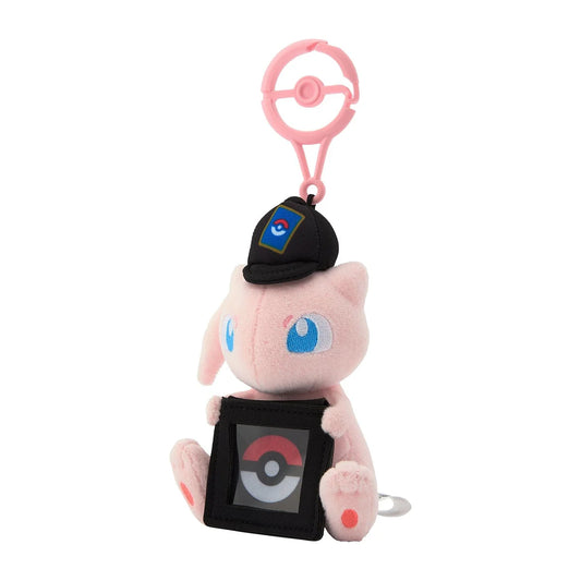Pokémon Center Japan – Mew Mascot Coin Holder Plush (With Mini Hat)